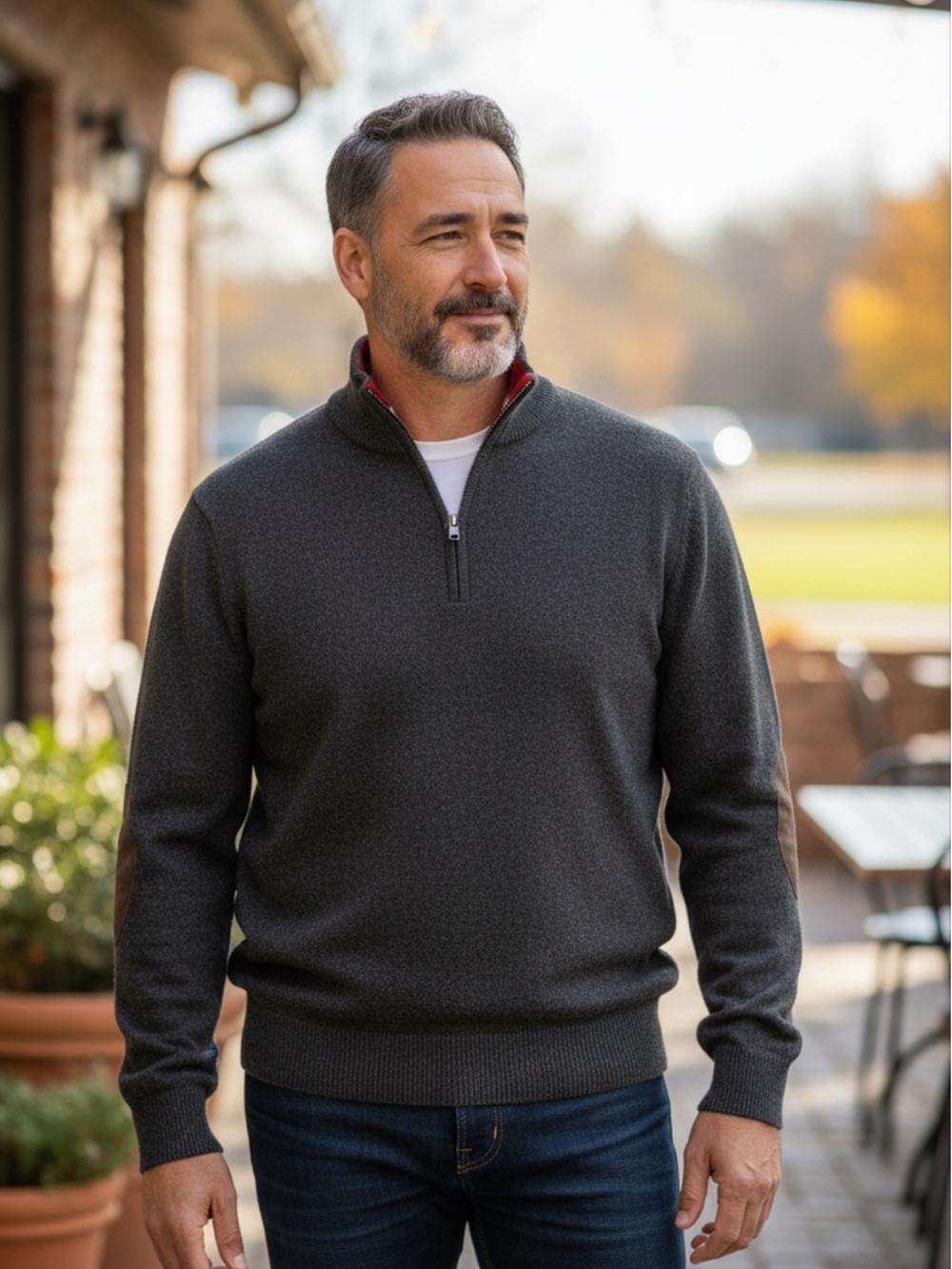 BERGDORF GOODMAN lambswool sweater